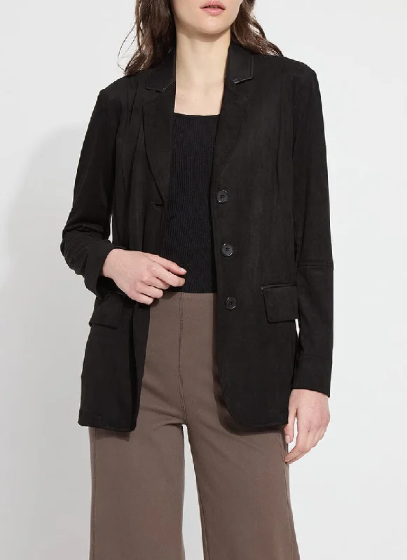 Aubrey Suede Blazer Women's Unique Blazer