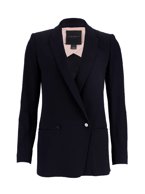 double-breasted blazer Women's Casual Suit