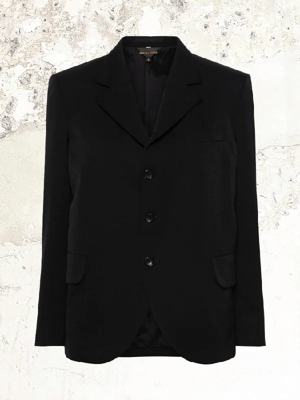 COMME DES GARCONS single-breasted wool blazer Women's Banquet Suit