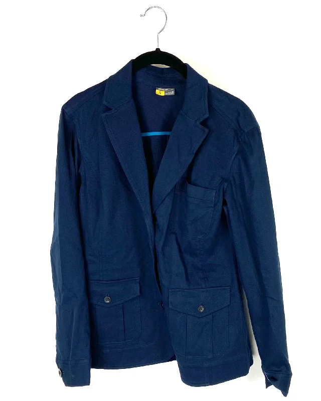 Navy Blue Blazer - Size 4/6 Women's Elegant Jacket