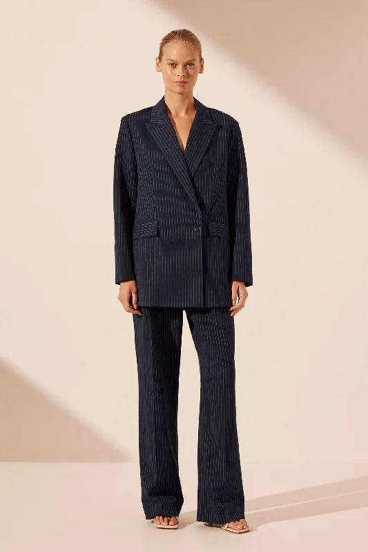 HAYDEN DOUBLE BREASTED OVERSIZED BLAZER Women's Boutique Suit