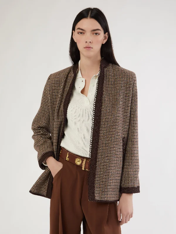 Moroccan wool blazer Women's Unique Blazer