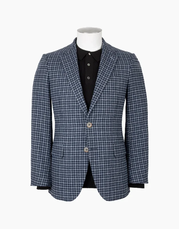 Rembrandt - Hawker Blazer - Blue Guncheck Women's Banquet Suit