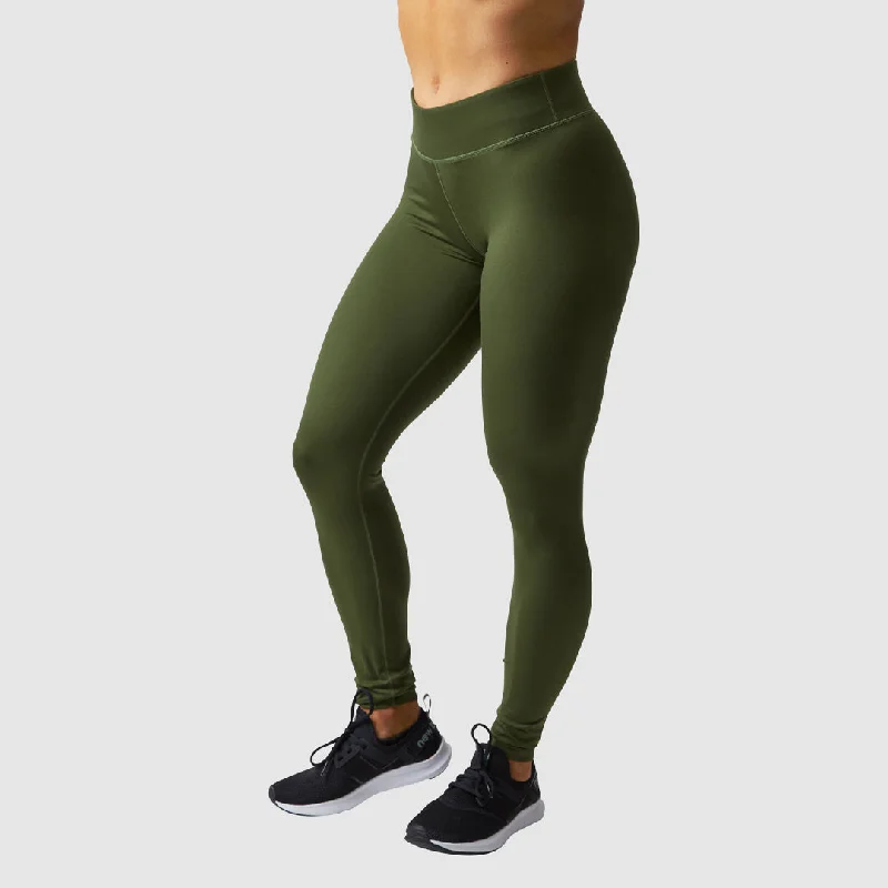 All Day Leggings (Tactical Green) Elegant Full-Body Leggings