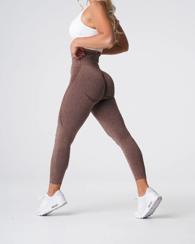 Cocoa Contour Seamless Leggings Stylish Ultra Stretch Leggings