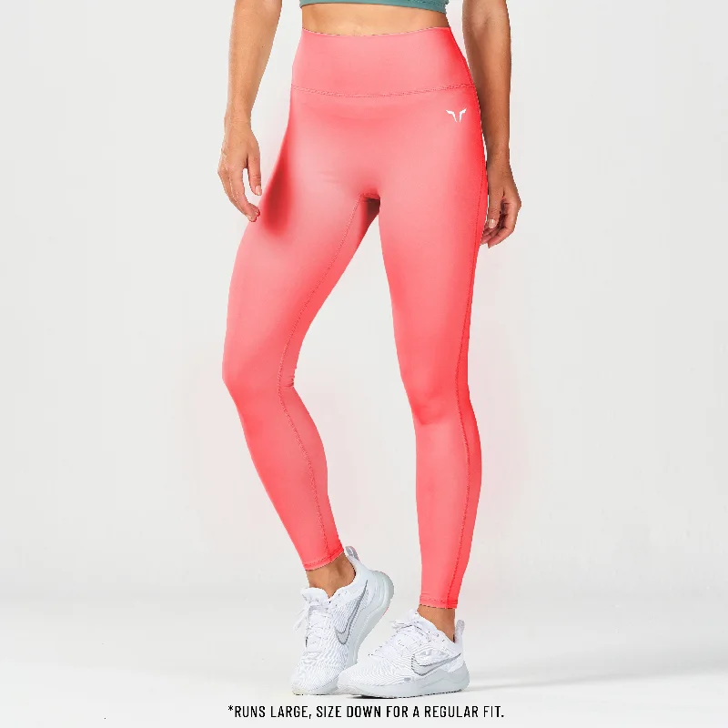 Core Agile ACT Leggings 27" - Cayenne Trendy Faux Suede Leggings