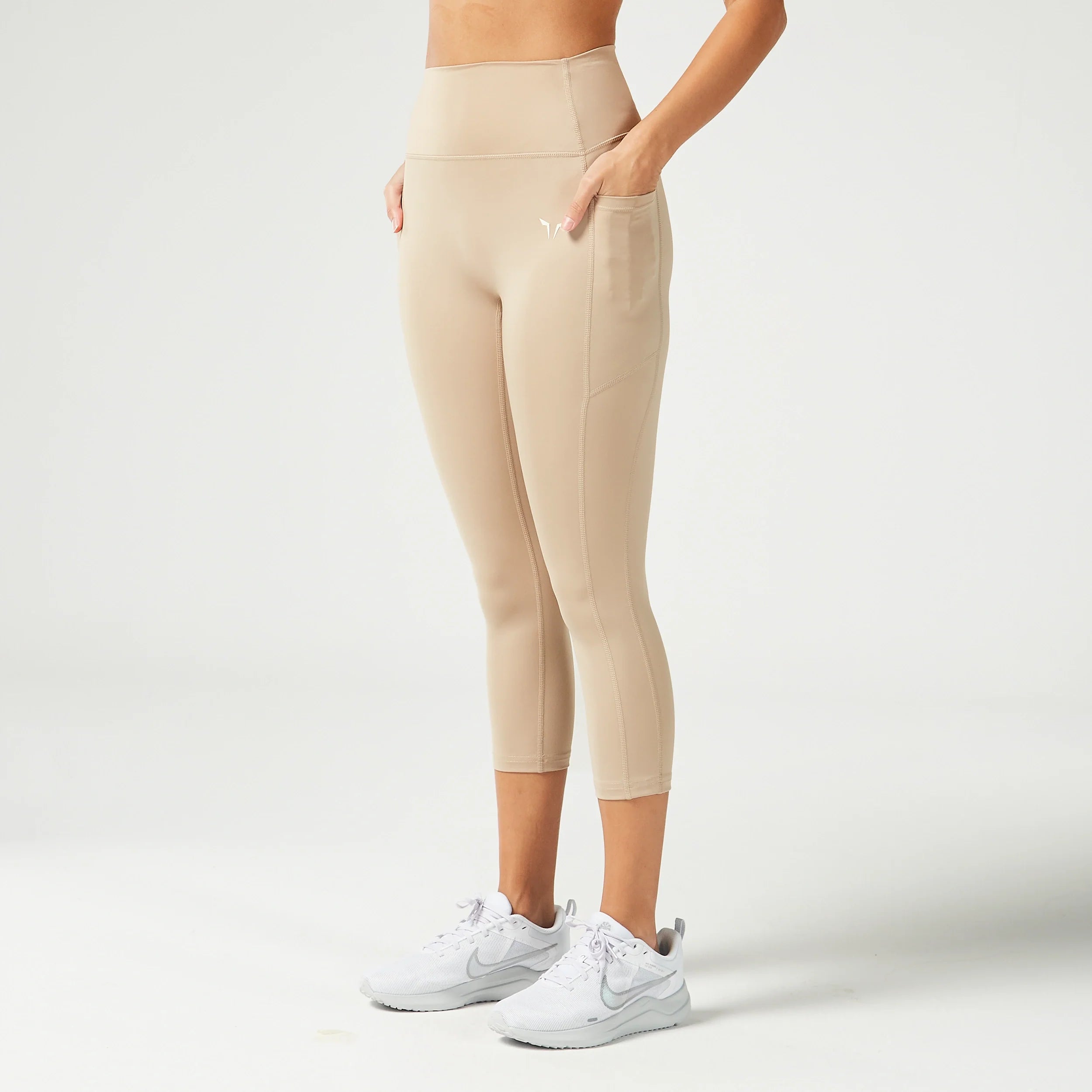 Essential ACT Leggings 21" 2.0 - Cobblestone Trendy Tie-Dye Leggings