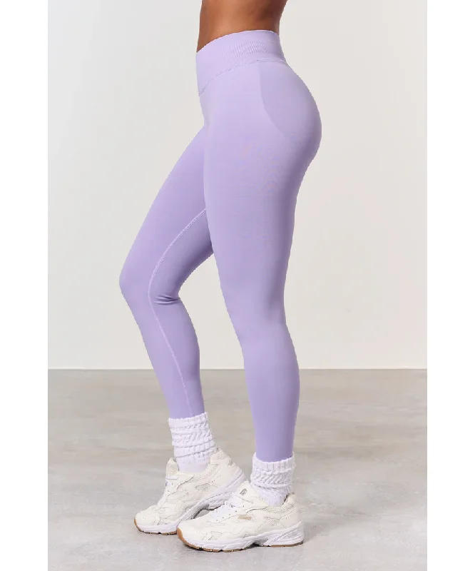 Famme Sculpt Scrunch Leggings Purple Stylish Capri Leggings