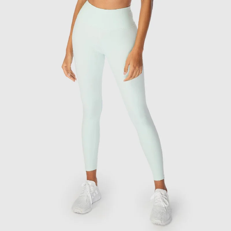 Infinity Cropped 7/8 Leggings - Blue Glass Fashionable Printed Legging Pants
