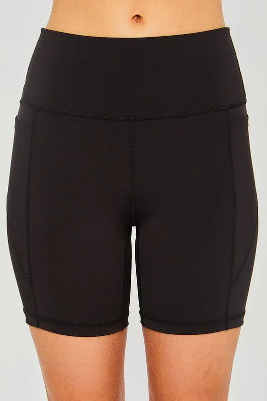 Love Tree Activewear Leggings Shorts Seam Detail Comfortable Running Leggings