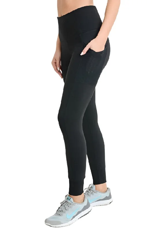 Mono B Ribbed & Cuffed Overlay Pocket Leggings AP2037 Plus Fashionable Sports Leggings Mono B Ribbed & Cuffed Overlay Pocket Leggings AP2037 Plus Fashionable Sports Leggings