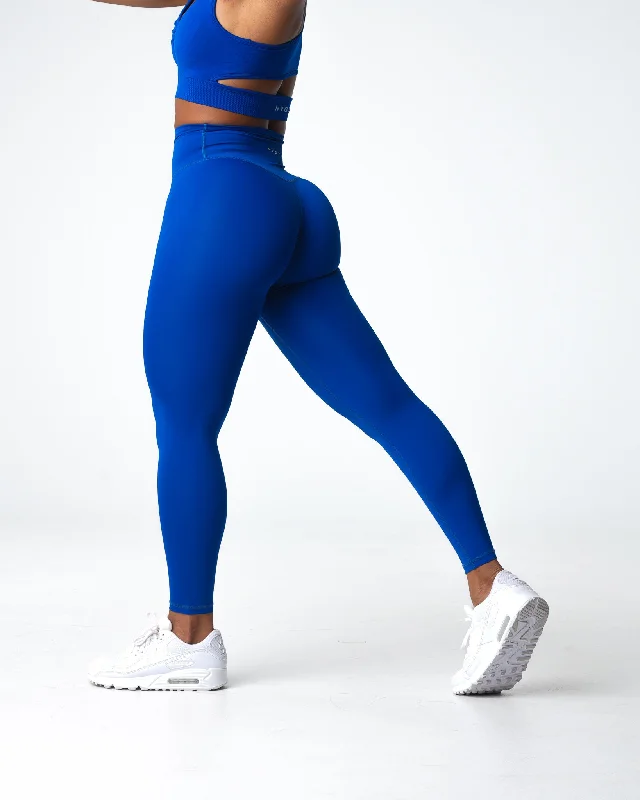Sapphire Blue Signature 2.0 Leggings Chic Velvet Soft Leggings