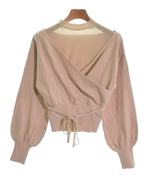 Lily Brown Sweaters Transparent Opaque Sheer