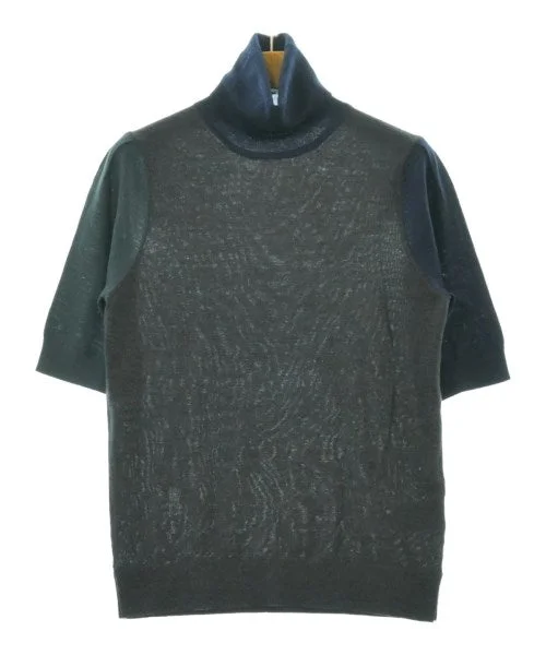 DES PRES Sweaters Hooded Sweater Collared Sweater Shawl Collar