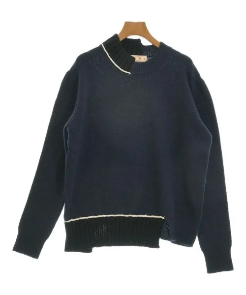 MARNI Sweaters Real Fur Shearling Chenille