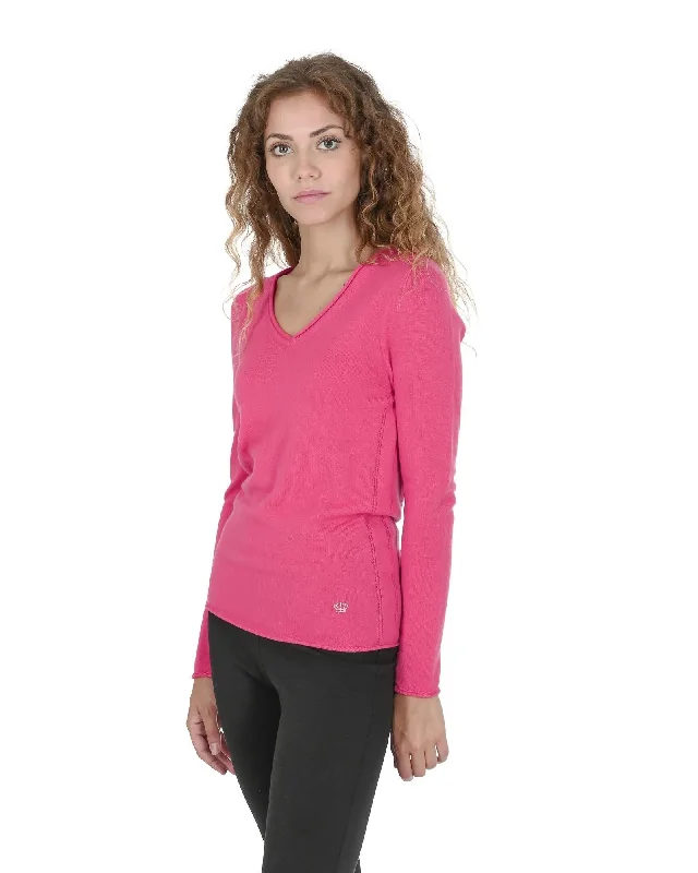 Crown of Edinburgh Cashmere Women V Neck Sweater COE0022 - 40 EU Chenille Fabric Brocade Fabric Lace Fabric Crown of Edinburgh Cashmere Women V Neck Sweater COE0022 - 40 EU Chenille Fabric Brocade Fabric Lace Fabric