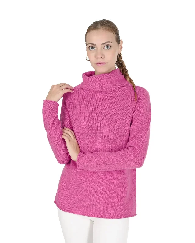 Crown of Edinburgh Premium Cashmere Women Turtleneck Sweater - XL Machine Wash Dry Clean Hand Wash Crown of Edinburgh Premium Cashmere Women Turtleneck Sweater - XL Machine Wash Dry Clean Hand Wash