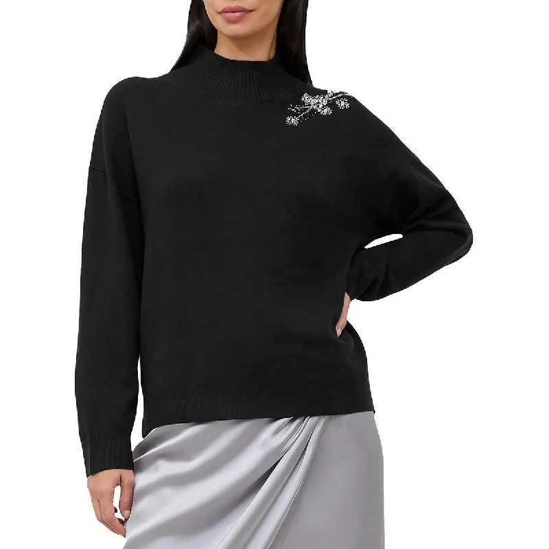 French Connection Womens Knit Ribbed Mock Turtleneck Sweater Lace Blend Ribbed Blend Corduroy Blend French Connection Womens Knit Ribbed Mock Turtleneck Sweater Lace Blend Ribbed Blend Corduroy Blend