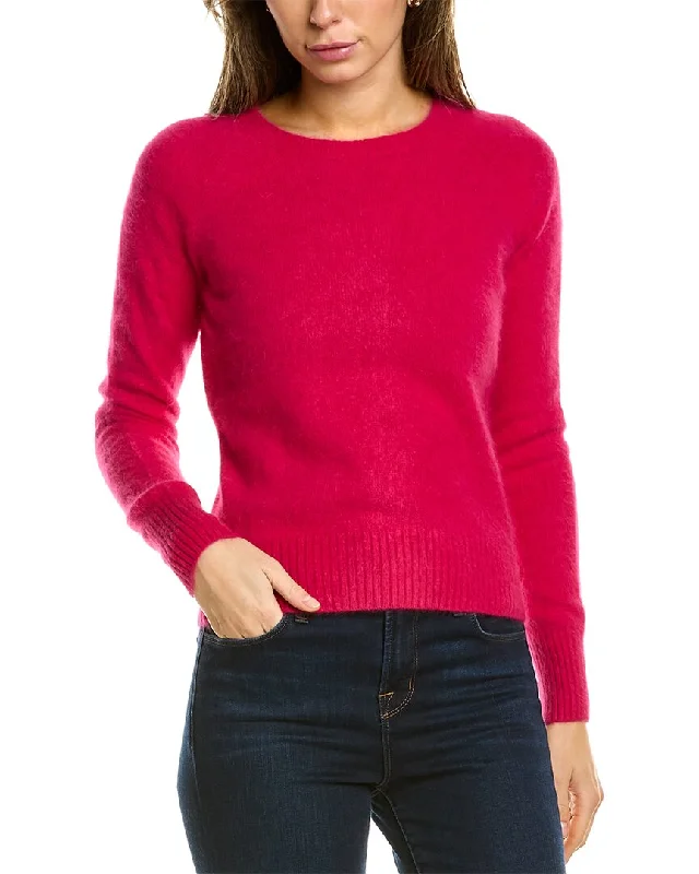 L.K.Bennett Gaia Angora-Blend Sweater Plaid Sweater Polka Dot Checkered