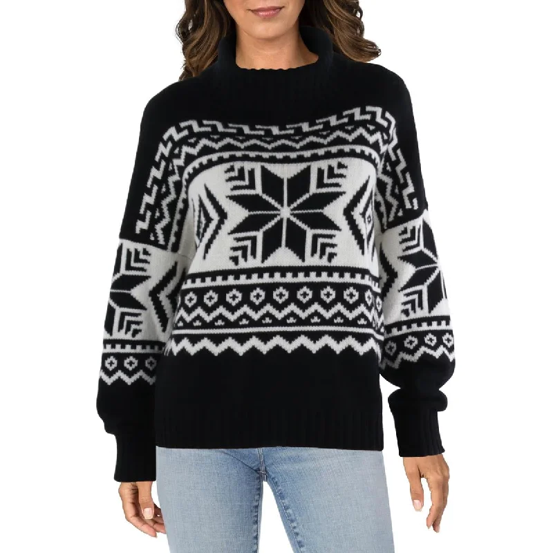 Lauren Ralph Lauren Womens Ribbed Trim Knit Turtleneck Sweater Boat Neck Shawl Collar Notched Collar Lauren Ralph Lauren Womens Ribbed Trim Knit Turtleneck Sweater Boat Neck Shawl Collar Notched Collar