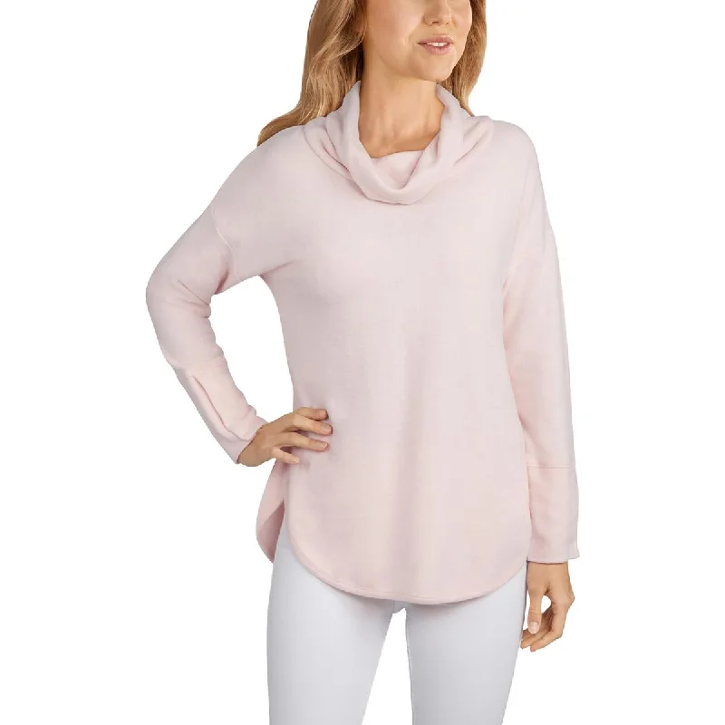 Ruby Rd. Womens Fleece Long Sleeve Turtleneck Sweater Elasticated Padded Insulated