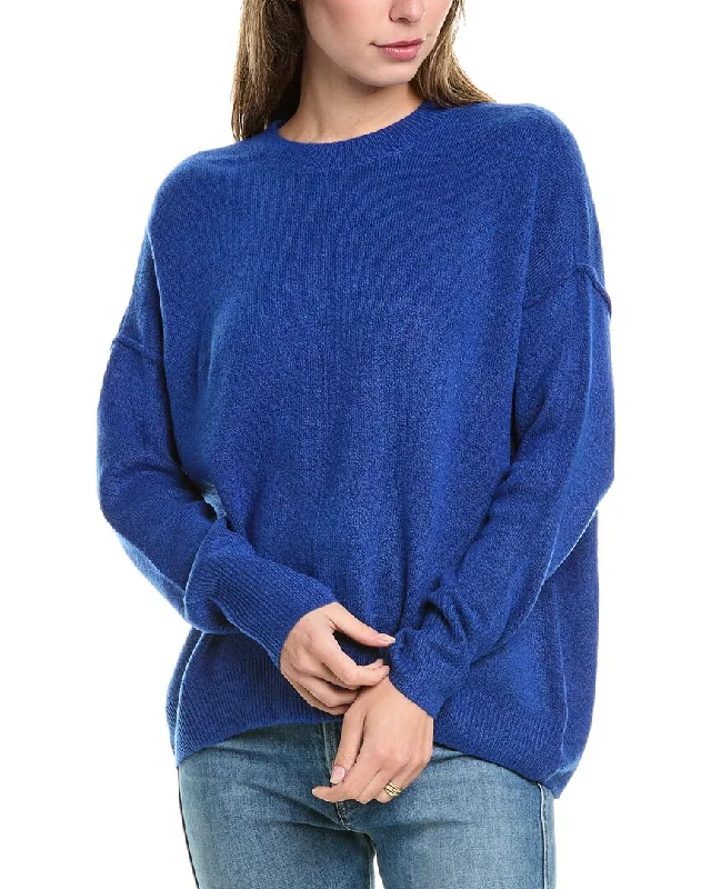 Vince Camuto Cozy Sweater Hooded Caped Shawl Collar