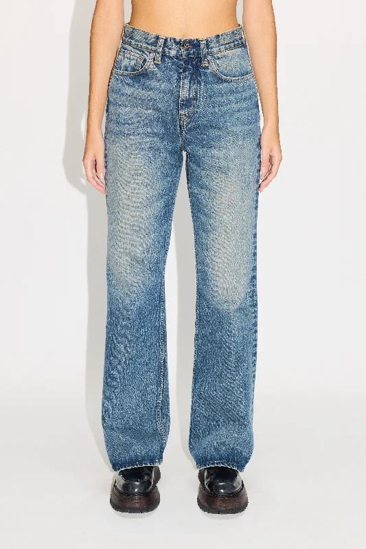 Bootcut Jeans Elegant Dark-Wash Bootcut Jeans