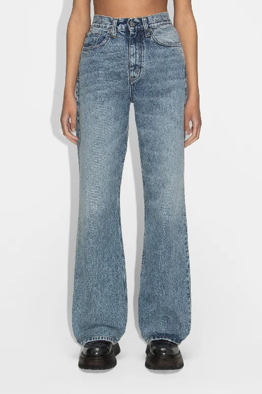Bootcut Jeans Cozy Relaxed Fit Denim Jeans