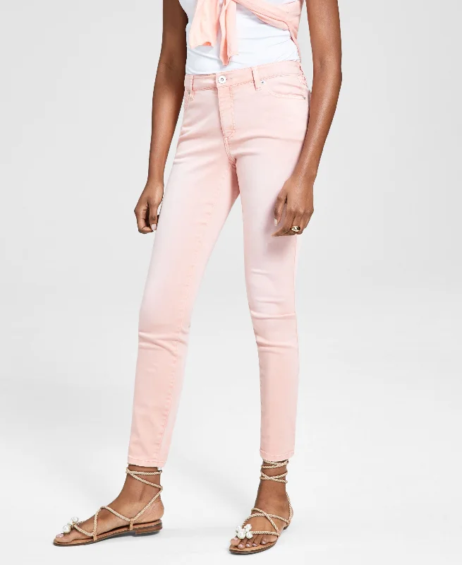 INC International Concepts Mid Rise Skinny Jeans Comfortable Low-Rise Jeans