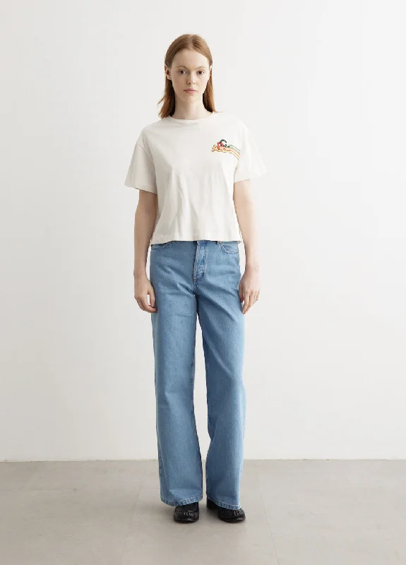 Elisabeth Jeans Fashionable Button-Front Jeans