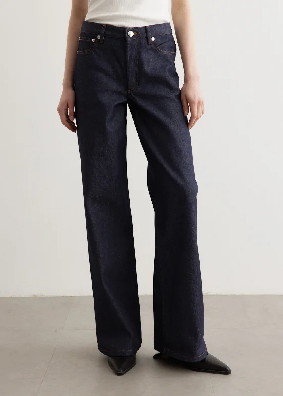 Elisabeth Jeans Trendy Layered Pocket Jeans