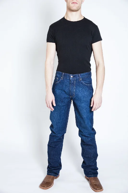 Kimes Ranch Mens Dillon Jeans Blue 100% Cotton Wide Bootcut Comfortable Straight-Legged Denim Kimes Ranch Mens Dillon Jeans Blue 100% Cotton Wide Bootcut Comfortable Straight-Legged Denim