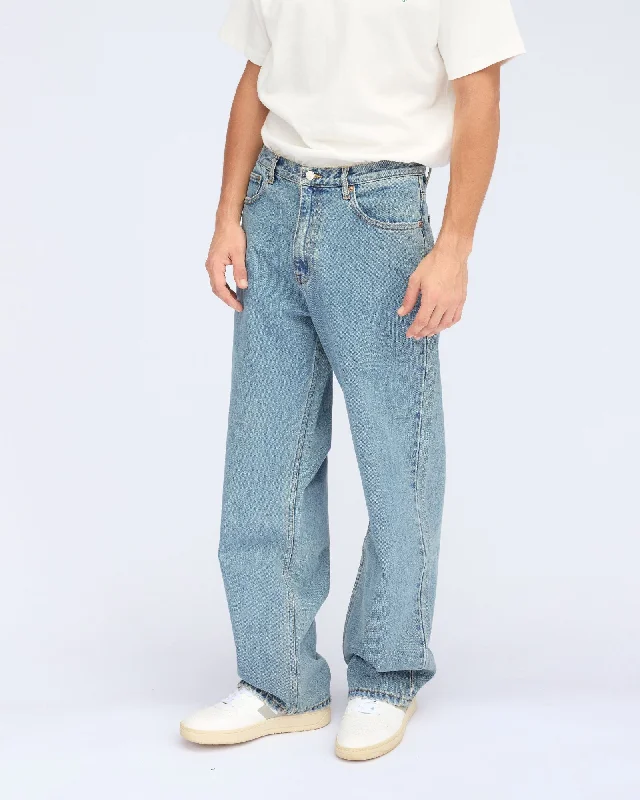 Omar Baggy Jeans - Canyon Sky Retro Trendy Acid Wash Skinny Jeans
