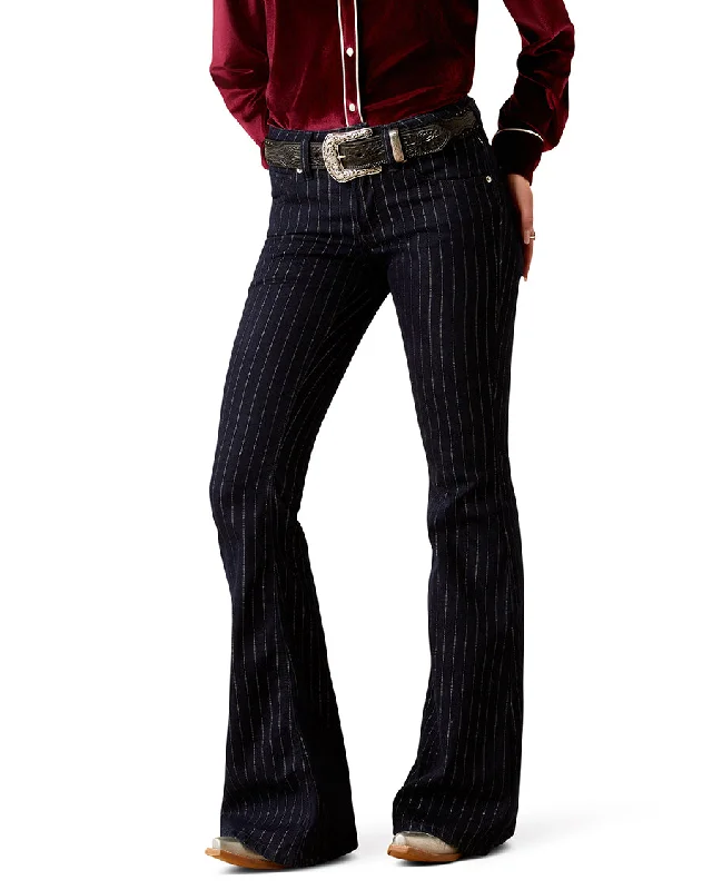 Women's Perfect Rise Jasmine Flare Jeans Trendy Skinny High-Waist Jeans