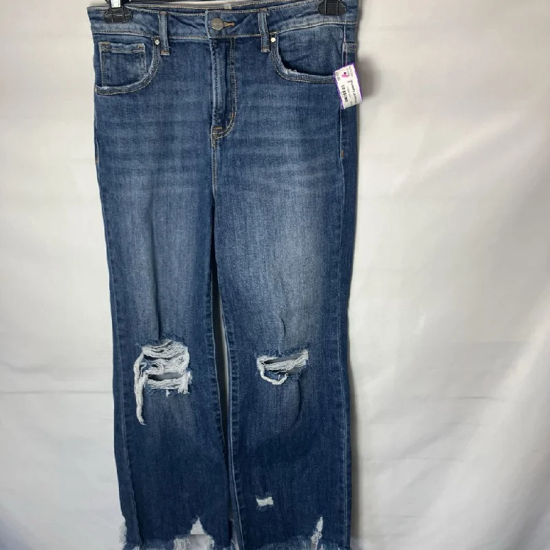 risen WOMEN'S JEANS 9 Casual Light Wash Jeans