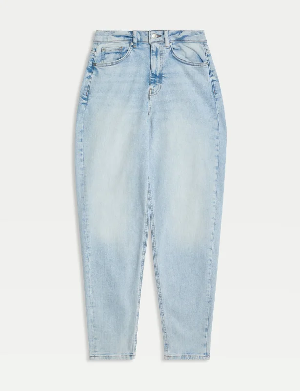 The Mom Jeans Comfortable Dark Wash Jeans