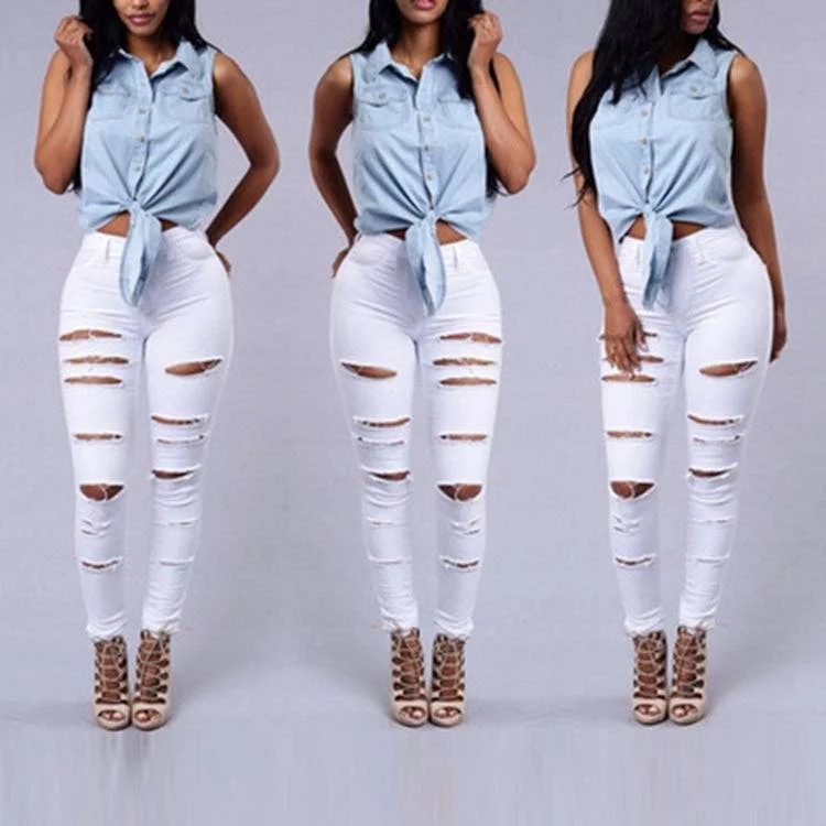 Women's skinny jeans Elegant Skinny Leg Jeans