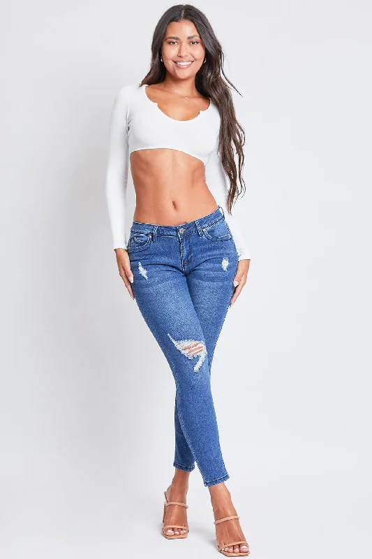 Women's Sustainable WannaBettaButt Skinny Distressed Jeans Stylish Cargo Style Jeans Women's Sustainable WannaBettaButt Skinny Distressed Jeans Stylish Cargo Style Jeans